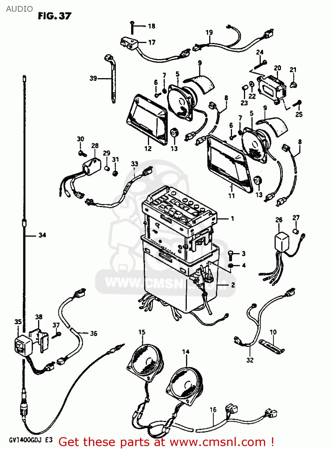 AUDIO GV1400GC 1986 (G) (E01)