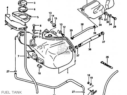FUEL TANK - GV1400GC 1986 (G) (E01)