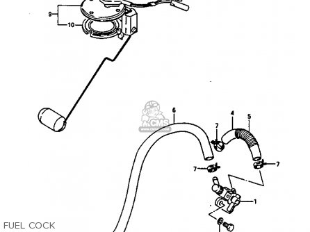 FUEL COCK - GV1400GC 1986 (G) (E01)