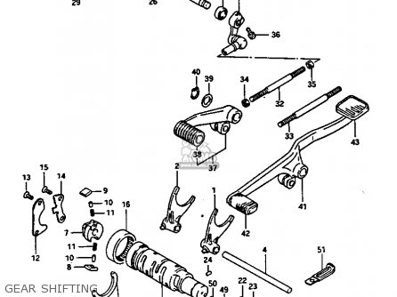 GEAR SHIFTING - GV1400GC 1987 (H) (E01)
