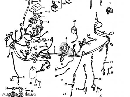 WIRING HARNESS - GV1400GC 1987 (H) (E01)