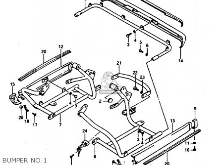 BUMPER NO.1 - GV1400GC 1987 (H) (E01)