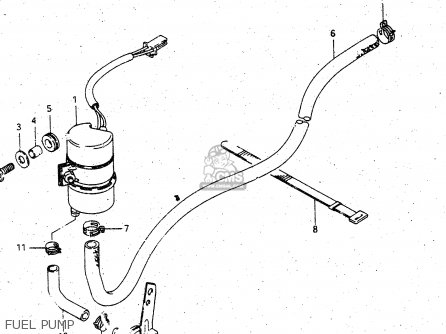 FUEL PUMP - GV1400GC 1988 (J) (E01)
