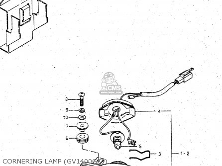CORNERING LAMP (GV1400GCJ) - GV1400GC 1988 (J) (E01)