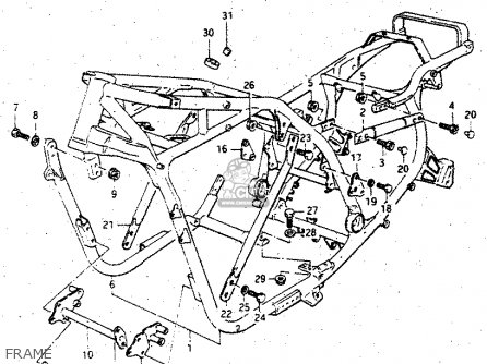 FRAME - GV1400GC 1988 (J) (E01)