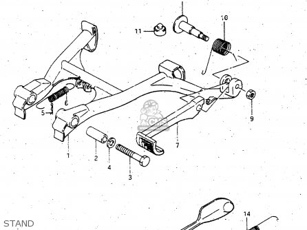 STAND - GV1400GC 1988 (J) (E01)