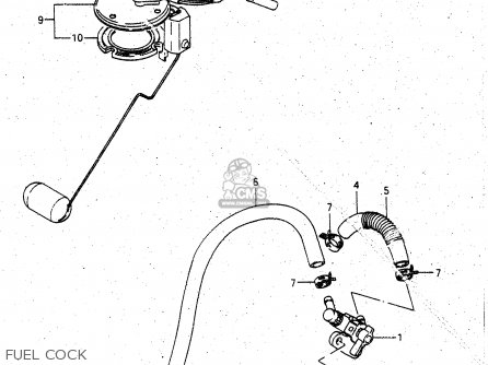 FUEL COCK - GV1400GC 1988 (J) (E01)