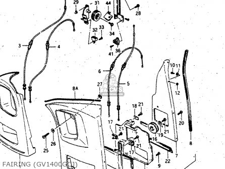 FAIRING (GV1400GCJ) - GV1400GC 1988 (J) (E01)