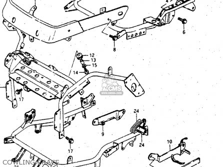 COWLING BRACE - GV1400GC 1988 (J) (E01)