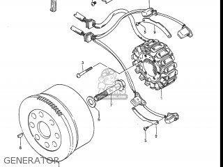 GENERATOR - GV1400GC CAVALCADE 1986 (G) USA (E03)