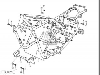 FRAME - GV1400GC CAVALCADE 1987 (H) USA (E03)