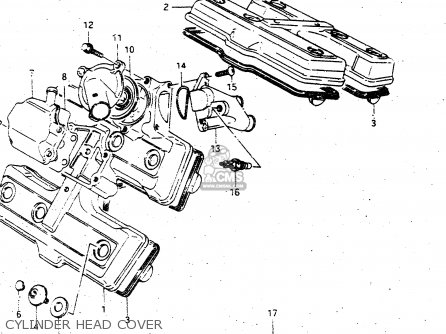 CYLINDER HEAD COVER - GV1400GD 1986 (G) (E01)