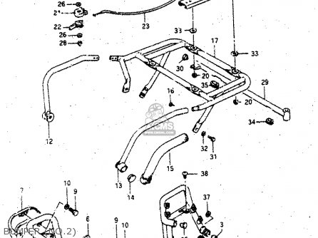 BUMPER (NO.2) - GV1400GD 1986 (G) (E01)