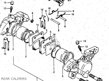 REAR CALIPERS - GV1400GD 1987 (H) (E01)