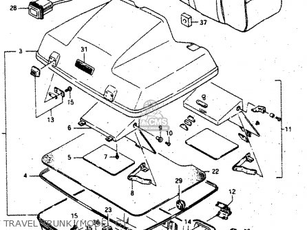 TRAVEL TRUNK (MODEL G) - GV1400GD 1988 (J) (E01)
