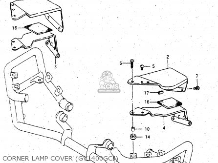 CORNER LAMP COVER (GV1400GCJ) - GV1400GD 1988 (J) (E01)