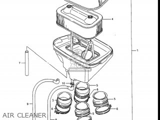 AIR CLEANER - GV1400GD CAVALCADE 1986 (G) USA (E03)