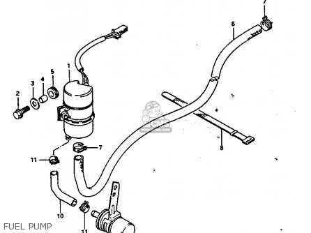 FUEL PUMP - GV1400GT 1986 (G) (E01)