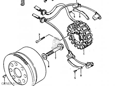 GENERATOR - GV1400GT 1986 (G) (E01)