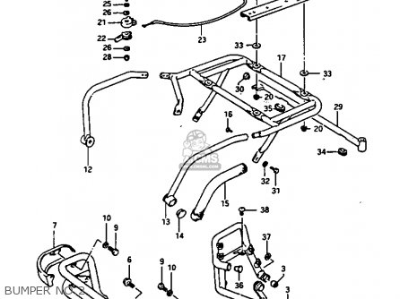 BUMPER NO.2 - GV1400GT 1986 (G) (E01)