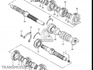 TRANSMISSION - GV1400GT CAVALCADE 1986 (G) USA (E03)