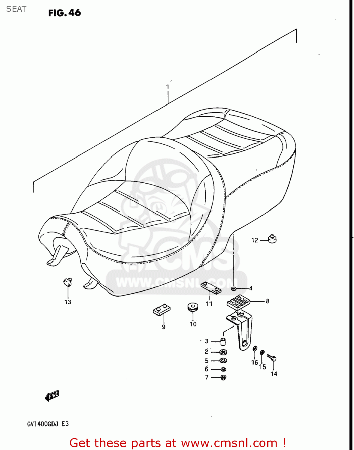 SEAT GV1400GT CAVALCADE 1988 (J) USA (E03)