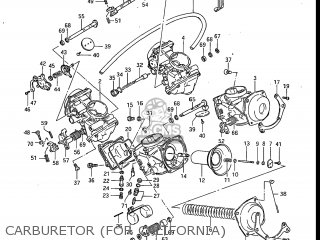 CARBURETOR (FOR CALIFORNIA) - GV700GLF MADURA 1985 (F) USA (E03)