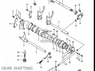GEAR SHIFTING - GV700GLF MADURA 1985 (F) USA (E03)