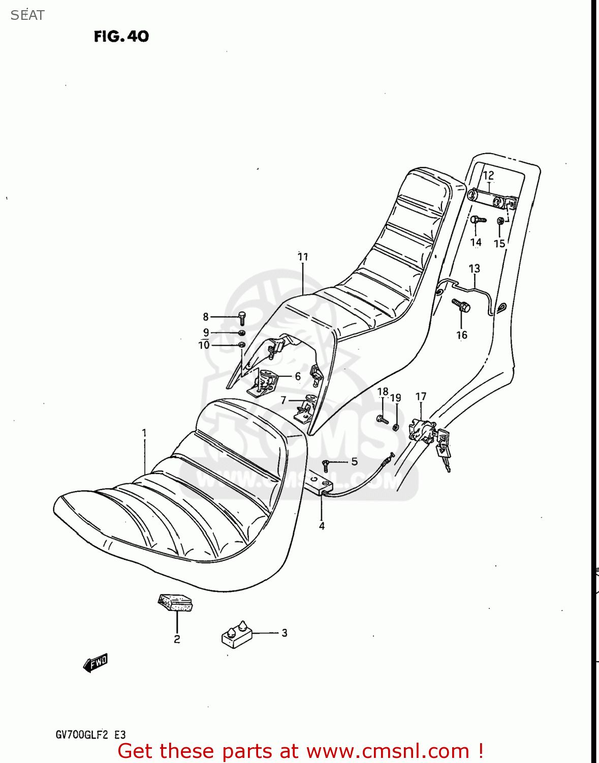 SEAT GV700GLF2 MADURA 1985 (F) USA (E03)