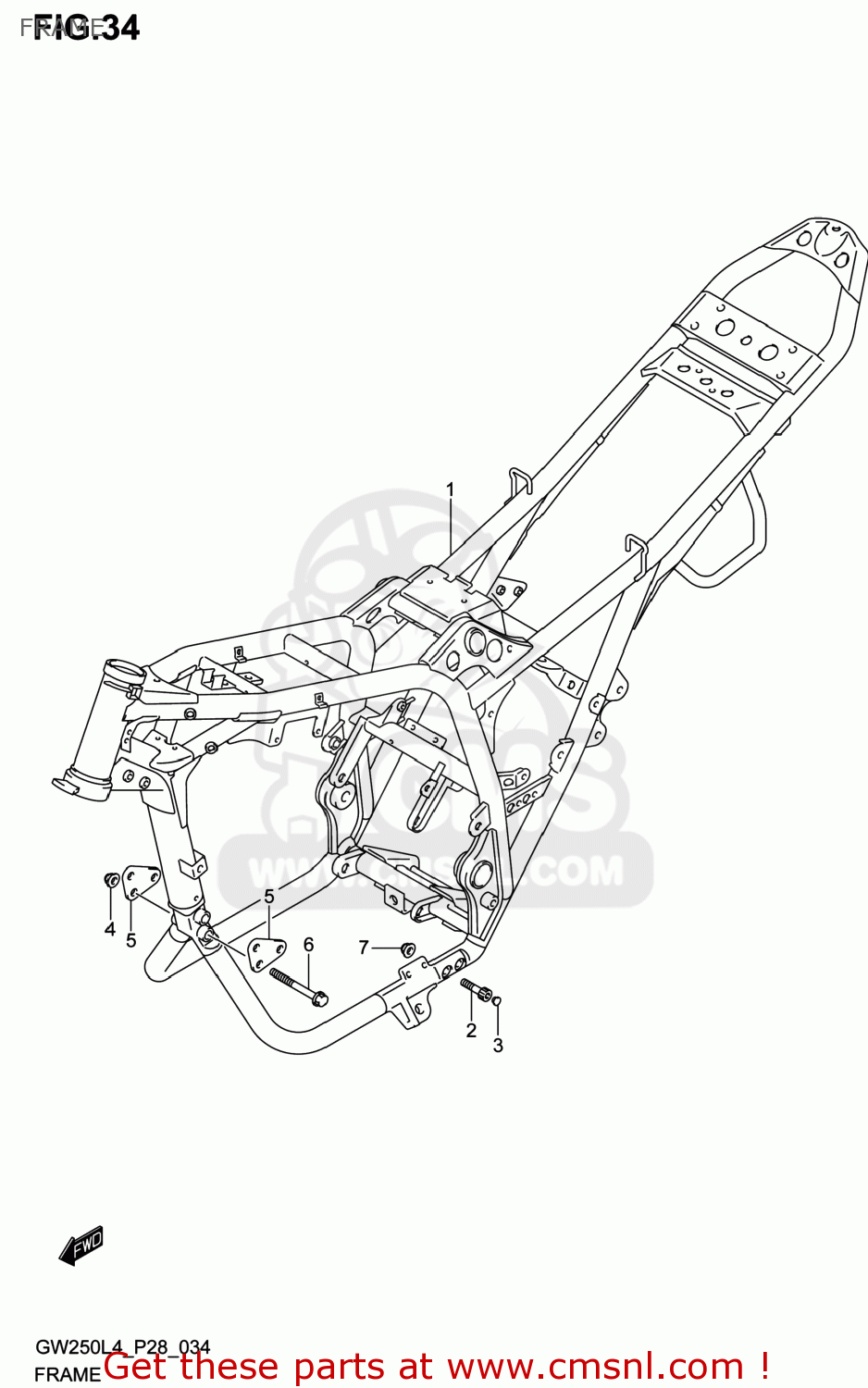 FRAME GW250 INAZUMA 2014 (L4) USA (E03)