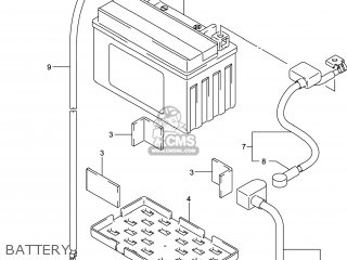 BATTERY - GW250 INAZUMA 2014 (L4) USA (E03)