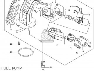 FUEL PUMP - GW250 INAZUMA 2014 (L4) USA (E03)