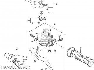 HANDLE LEVER - GW250 INAZUMA 2014 (L4) USA (E03)