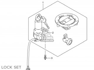 LOCK SET - GW250 INAZUMA 2014 (L4) USA (E03)