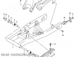 REAR SWINGINGARM - GW250 INAZUMA 2014 (L4) USA (E03)
