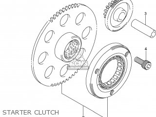 STARTER CLUTCH - GW250 INAZUMA 2014 (L4) USA (E03)