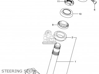 STEERING STEM - GW250 INAZUMA 2014 (L4) USA (E03)