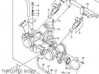THROTTLE BODY - GW250 INAZUMA 2014 (L4) USA (E03)