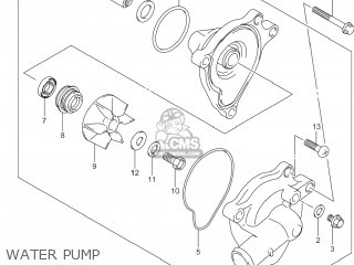 WATER PUMP - GW250 INAZUMA 2014 (L4) USA (E03)