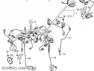 WIRING HARNESS - GW250 INAZUMA 2014 (L4) USA (E03)