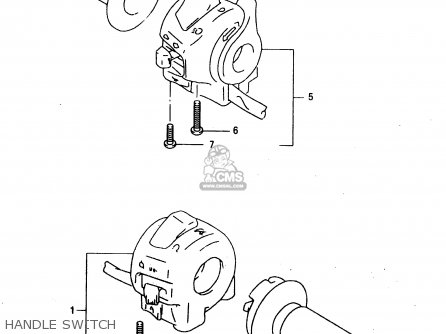 HANDLE SWITCH - GZ125 1999 (X) (E01)