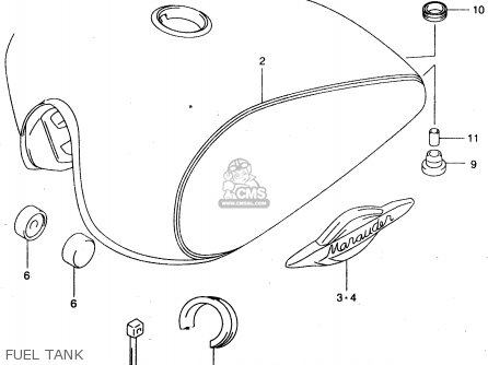 FUEL TANK - GZ125C 2000 (Y) (E01)