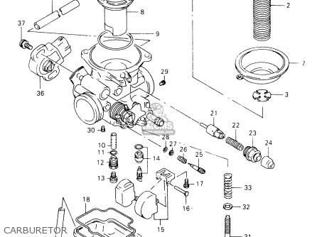 CARBURETOR - GZ125C 2000 (Y) (E01)