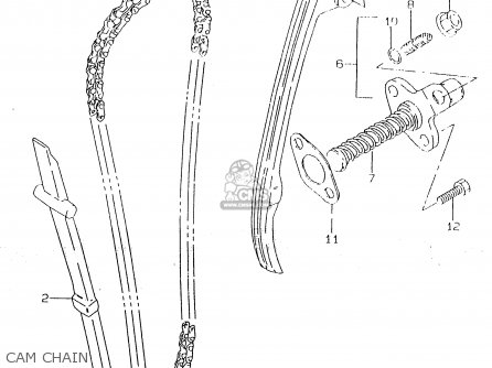 CAM CHAIN - GZ125U 2000 (Y) (E01)