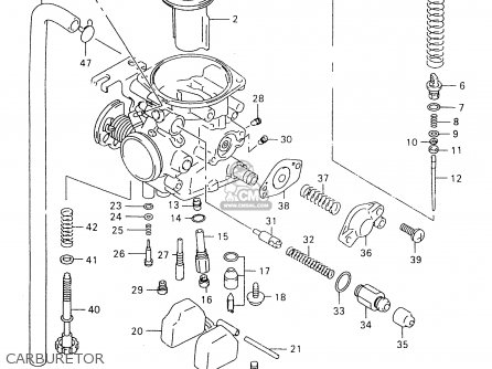 Suzuki Gz250 1999 (x) parts list partsmanual partsfiche 2003 arctic cat 250 wiring diagram 