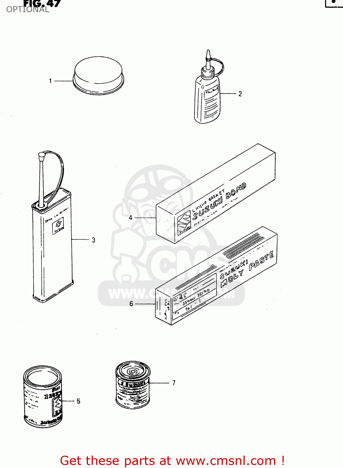 OPTIONAL GZ250 1999 (X) (E01 E02 E04 E17 E18 E22 E24 E25 E34)