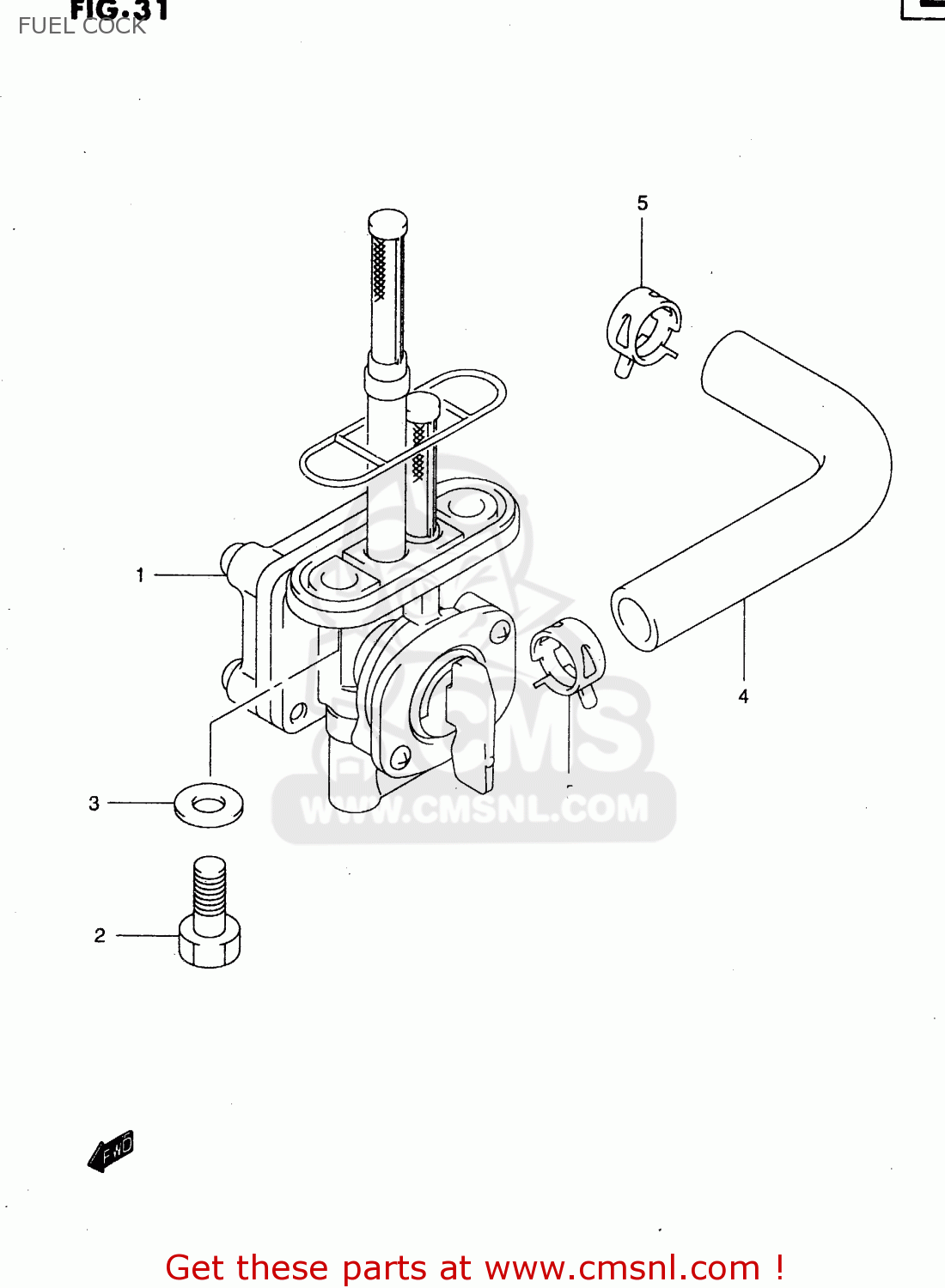 FUEL COCK GZ250 2000 (Y) (E01)
