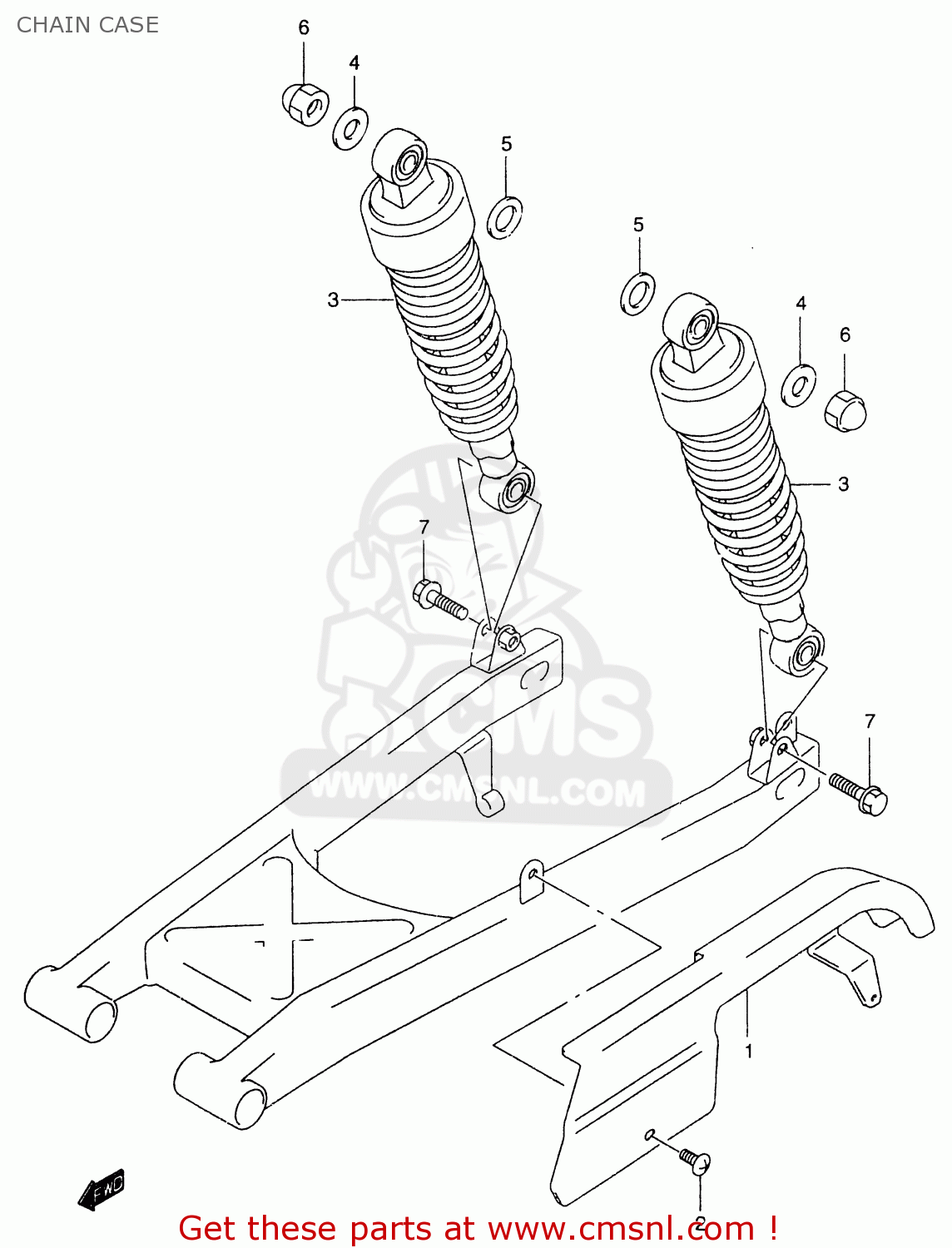 CHAIN CASE GZ250 2000 (Y) (E01)