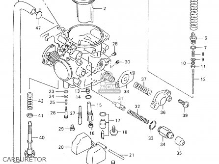 CARBURETOR - GZ250 2000 (Y) (E01)