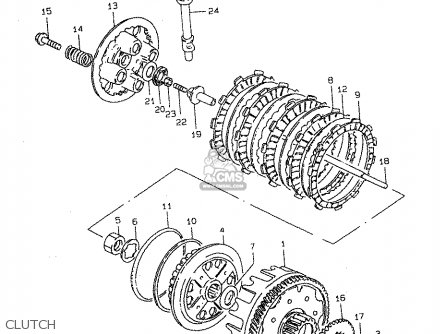 CLUTCH - GZ250 2000 (Y) (E01)